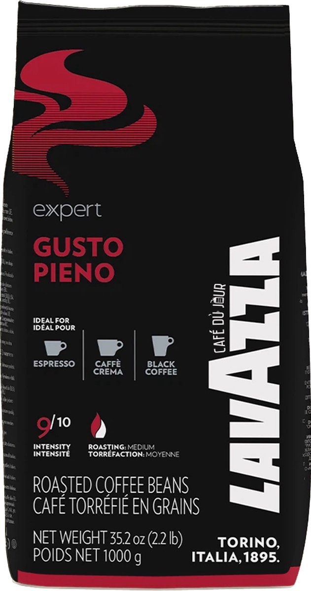 Lavazza Expert Gusto Pieno bonen 1 kg Top Merken Winkel